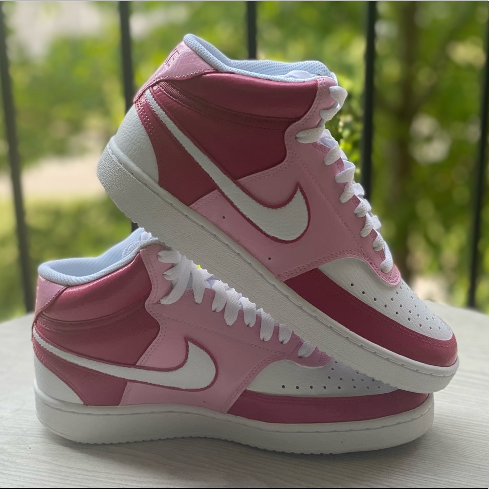 🌸Custom NIKE Painted Nike Sneakers - Size 7🌸 - Picture 2 of 6